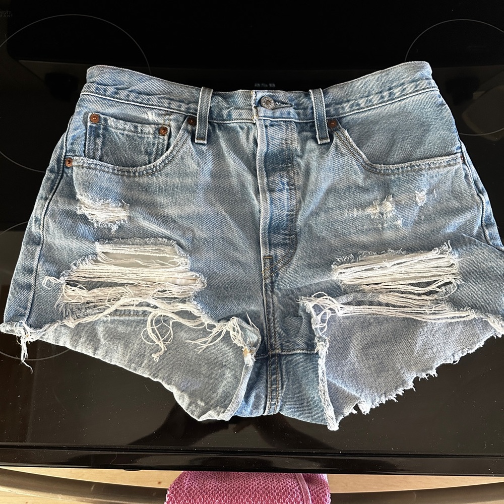 Levi's 501 Denim Cutoff Shorts